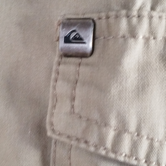 Quiksilver Tan Lightweight Zip Up Jacket SZ: L - Picture 7 of 16